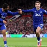 10-Man Everton Stun Manchester United 1-0