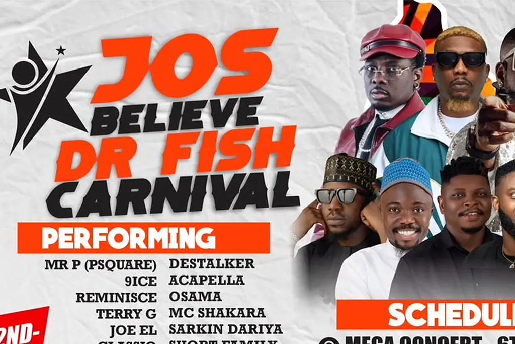 Dr Fish Carnival Concert Set to Rock Jos In December