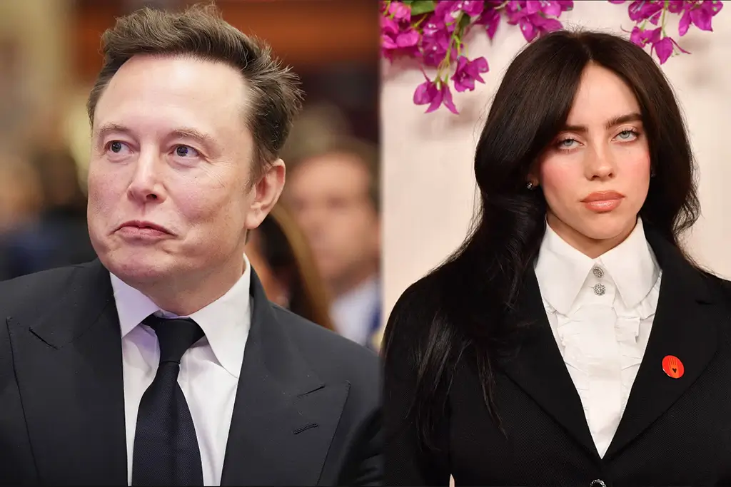 Elon Musk Fires Back at Billie Eilish