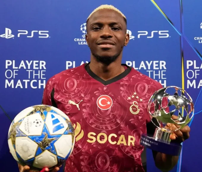Victor Osimhen Hat-Trick Powers Galatasaray To 3-0 Win Over Ajax