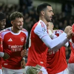 Arsenal Wins Club Brugge To Maintain Perfect Champions League Record