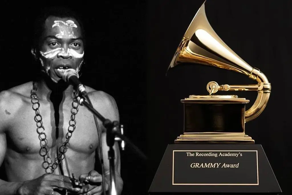 Grammys To Honour Afrobeat Pioneer Fela Kuti