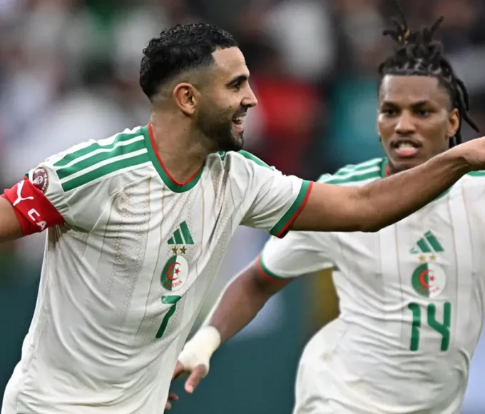 Mahrez Double Powers Algeria Past Sudan