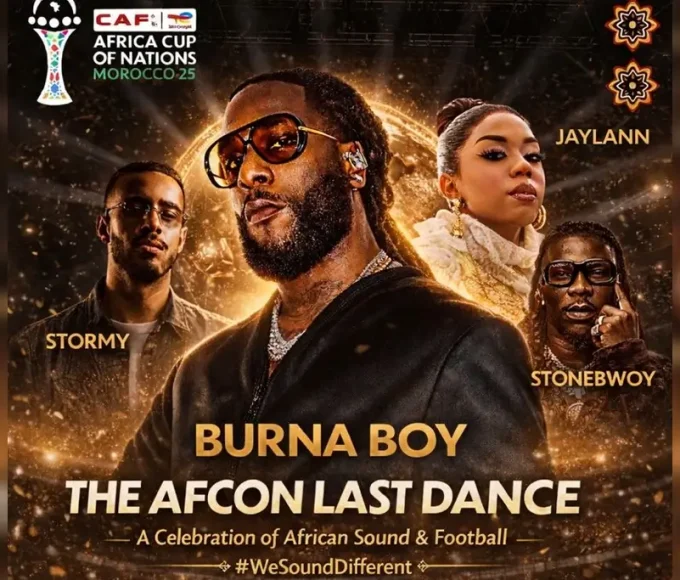 Burna Boy Headlines AFCON 2025 Finale as Afrobeats Shines
