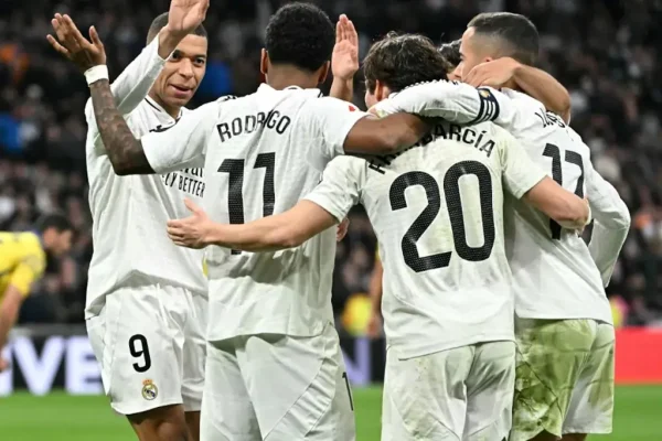 Mbappé Double Powers Real Madrid 6–1 Monaco Win