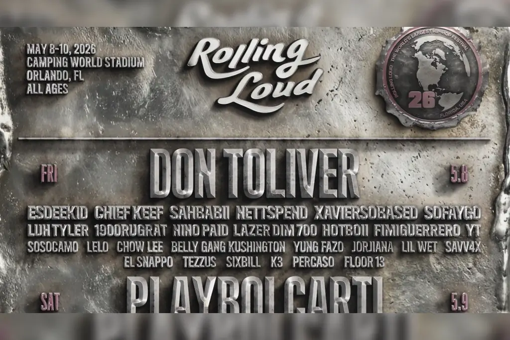 Rolling Loud Reveals Full 2026 U.S. Festival Lineup