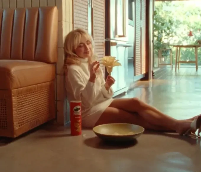 Sabrina Carpenter Makes Super Bowl Commercial Debut