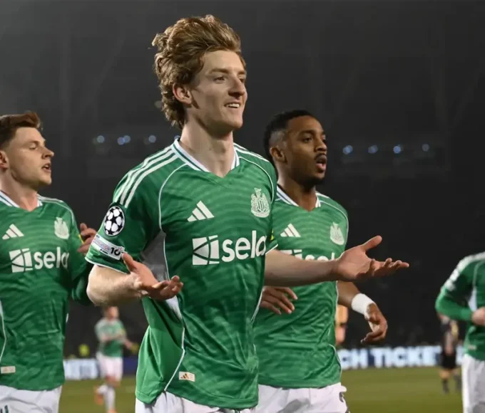 Anthony Gordon Scores Four In Newcastle 6-1 Win