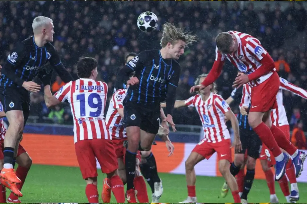 Club Brugge Hold Atletico Madrid In 3-3 Thriller