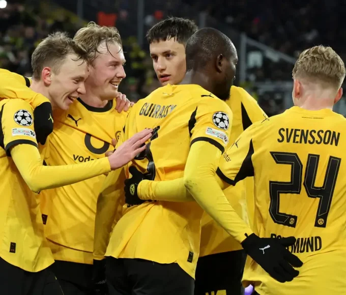 Dortmund Beat Atalanta 2-0 In Champions League Tie