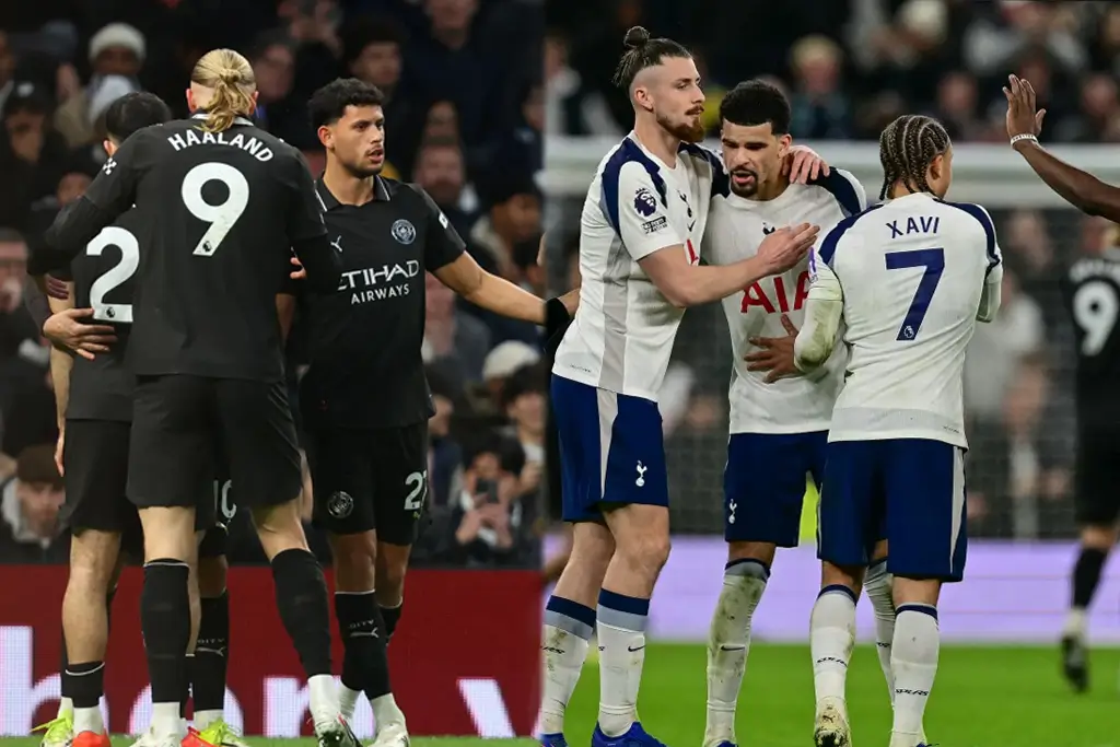 Manchester City Lose Ground After 2-2 Draw at Tottenham