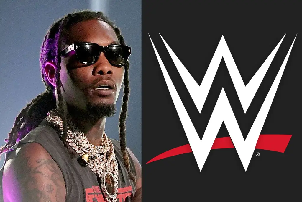 Offset Makes WWE RAW Debut Ahead of Elimination Chamber