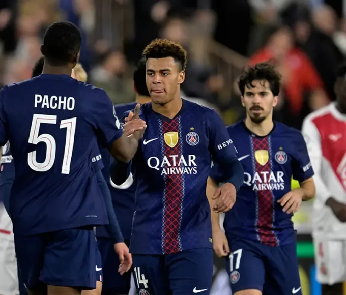 PSG Fight Back To Beat Monaco 3-2 In First Leg