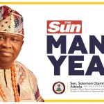 Senator Yayi Receives Sun Man of the Year 2025 Award