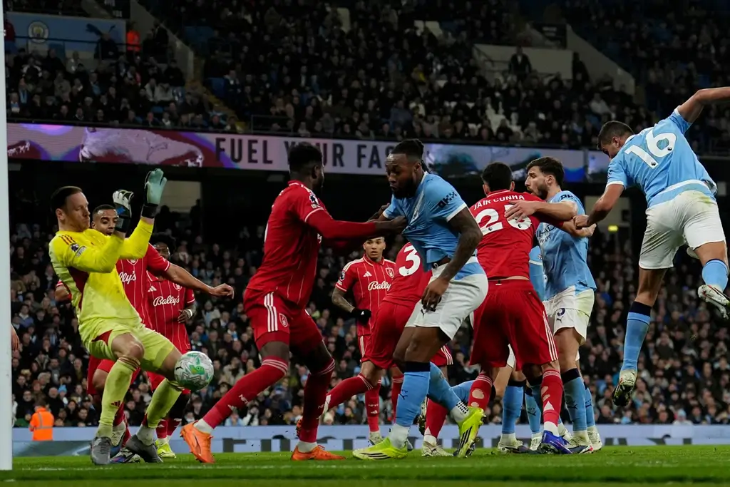 Nottingham Forest Hold Manchester City 2-2 in Title Race Blow