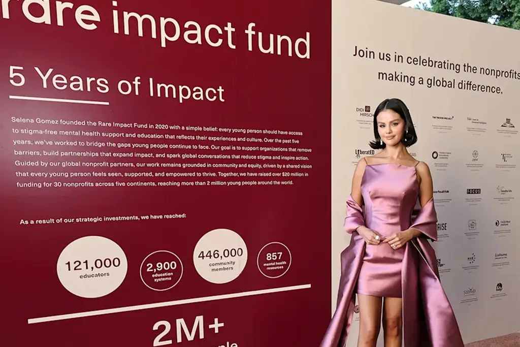 Selena-Gomez-Raises-Funds-For-Mental-Health-Support