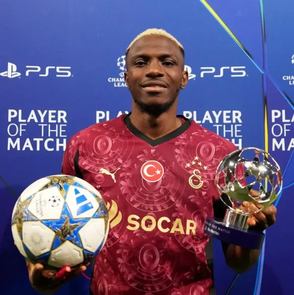 Victor Osimhen Hat-Trick Powers Galatasaray To 3-0 Win Over Ajax