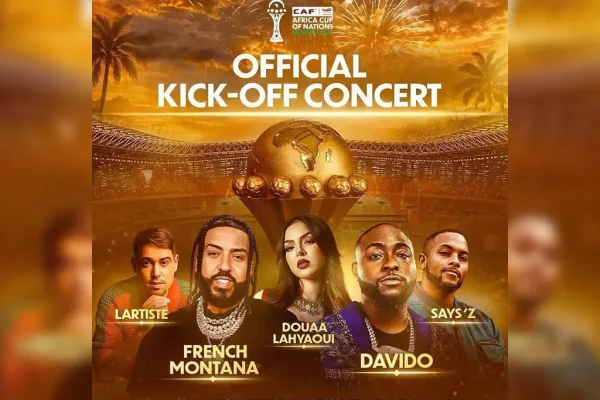 Davido To Headline AFCON 2025 Opening Concert in Morocco