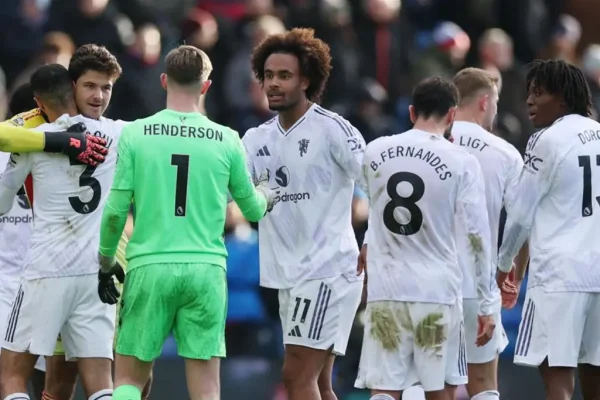 Manchester United End Crystal Palace’s Unbeaten Run_