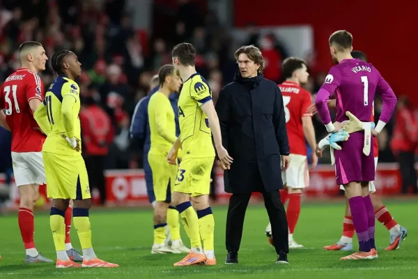 Tottenham Manager Condemns Team’s Performance In Nottingham Forest Loss_