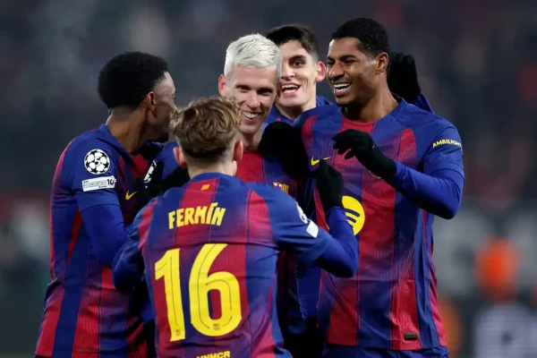 Barcelona Beat Slavia Prague 4-2 in Champions League Clash