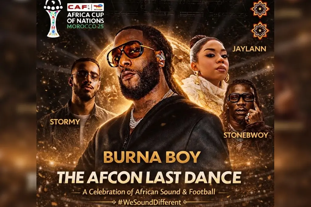 Burna Boy Headlines AFCON 2025 Finale as Afrobeats Shines