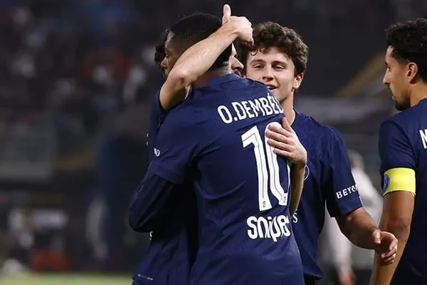 Dembélé Double Sends PSG Back to Top of Ligue 1