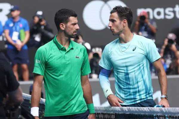Djokovic Advances After Musetti Retires at Australian Open