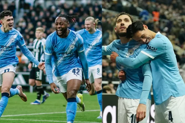Man City Beat Newcastle to Take Control of Carabao Cup Tie