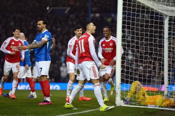 Martinelli Hat-Trick Sends Arsenal Into FA Cup Fourth Round