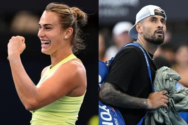 Sabalenka Cruises in Brisbane as Kyrgios Loses on Return