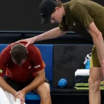 Sinner Advances As Gaston Retires At Australian Open
