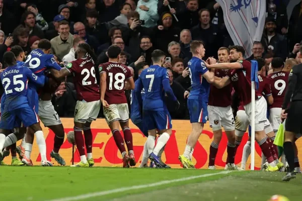 Chelsea and West Ham Fined After Premier League Brawl