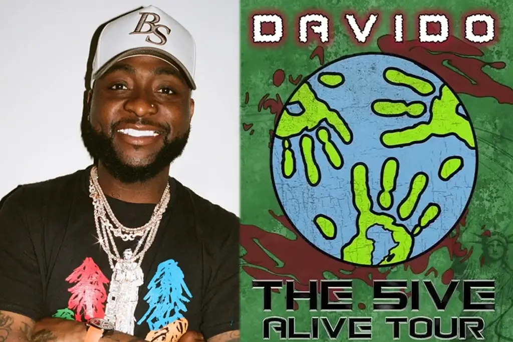 Davido Extends 5ive Alive Tour With 2026 Africa, Europe Dates