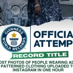 Ajoyo Targets Guinness Record With Adire Photo Attempt