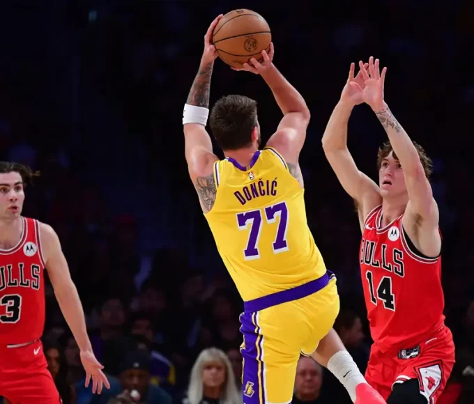 Luka Dončić Scores 51 Points As Lakers Beat Bulls